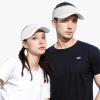 imageSukeen 2 Pack Sports Sun Visor Women Men Lightweight Packable Stretchy Visor Hat for Golf Tennis Running Daily Wear2 White