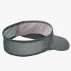 imageSukeen 2 Pack Sports Sun Visor Women Men Lightweight Packable Stretchy Visor Hat for Golf Tennis Running Daily WearWhiteGrey
