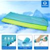 imageSukeen 4 Pack Cooling Towel 40quotx12quot Soft Breathable Chilly Microfiber Towel for YogaSportRunningGymWorkoutCampingFitnessWorkout ampamp More ActivitiesGreyGreenPinkLake Blue