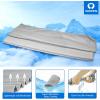 imageSukeen 4 Pack Cooling Towel 40quotx12quot Soft Breathable Chilly Microfiber Towel for YogaSportRunningGymWorkoutCampingFitnessWorkout ampamp More ActivitiesBlueLight GreyBlackDark Grey