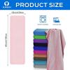 imageSukeen 4 Pack Cooling Towel 40quotx12quot for Sweat QuickDrying Neck Cooling Wraps Soft ampamp Breathable Chilly Sports Towel for Yoga Sport Running Workout Cooking MicrofiberMacaron PinkLavenderMint GreenMacaron BlueDark GraySky Blue
