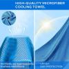 imageSukeen 4 Pack Cooling Towel 40quotx12quot for Sweat QuickDrying Neck Cooling Wraps Soft ampamp Breathable Chilly Sports Towel for Yoga Sport Running Workout Cooking MicrofiberMacaron PinkMacaron BluePurpleRose RedBlackDark BlueGreySky Blue
