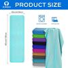 imageSukeen 4 Pack Cooling Towel 40quotx12quot for Sweat QuickDrying Neck Cooling Wraps Soft ampamp Breathable Chilly Sports Towel for Yoga Sport Running Workout Cooking MicrofiberMacaron PinkMacaron BluePurpleRose RedBlackDark BlueGreySky Blue