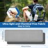imageSukeen 4 Pack Cooling Towels 40quotx12quot Ice Towel Soft Breathable Chilly Towel Microfiber Towels for Yoga Sport Running Gym WorkoutCamping Fitness Workout ampamp More ActivitiesGraysky Blueemerald Greenroyal Blue