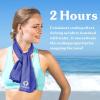 imageSukeen 4 Pack Cooling Towels 40quotx12quot Ice Towel Soft Breathable Chilly Towel Microfiber Towels for Yoga Sport Running Gym WorkoutCamping Fitness Workout ampamp More ActivitiesDark Bluelight Purplelight Bluepalegreen