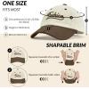 imageSukeen Baseball Caps for Teenage Big Kids Adjustable TwoTone Corduroy Hat Casual Caps for Everyday OutdoorBrown