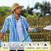 imageSukeen Bucket Hat Waterproof SkinFriendly Shields Neck QuickDry Breathable Hat for Fishing Travel hatKhaki