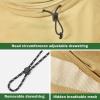 imageSukeen Bucket Hat Waterproof SkinFriendly Shields Neck QuickDry Breathable Hat for Fishing Travel hatKhaki