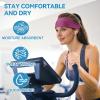imageSukeen Cooling Headbands for Women Instant Cooling Moisture Wicking NonSlip Sweatbands for Women Elastic Sweat Bands Headbands for Running Yoga Gym Athletic Sports WorkoutsBlackDark GrayGrayRose RedBlue