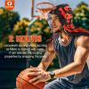 imageSukeen Cooling Hoodie Towel for Men Cooling Towels for Neck and Face Cools When Wet Cooling Neck Wraps Sport Workout Camping Cycling Cool Towel for Hot WeatherBasketball