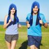 imageSukeen Cooling Hoodie Towel for Men Quick Drying Absorbent Cooling Towels for Neck and Face UV Sun Protection Cooling Neck Wraps Sport Workout Camping Cycling Cool Towel for Hot WeatherRoyal Blue