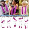 imageSukeen Cooling Towels for Neck and Face 40quot x 12quot Cooling Towel 6 Pack Microfiber Best Sports Cooling Cool Towels for Hot Weather Soft Breathable Cooling Towels for Sweat Athletes Men WomenDark Bluegreypurpleblackbluegreenwhitepink