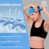 imageSukeen Cooling Workout Headbands Women Men Wide Stretchy NonSlip Moisture Wicking Hairband Sports Running Sweat BandsBlackBlueRose PinkGrey