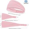 imageSukeen Cooling Workout Headbands Women Men Wide Stretchy NonSlip Moisture Wicking Hairband Sports Running Sweat BandsBlackBlueRose RedDark GrayMacaron BlueMacaron PinkMacaron Mint GreenLavender