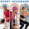imageSukeen Cooling Workout Headbands Women Men Wide Stretchy NonSlip Moisture Wicking Hairband Sports Running Sweat BandsBlueRose RedDark GrayMacaron Mint GreenMacaron BlueMacaron PinkLavenderRed