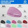 imageSukeen Cooling Workout Headbands Women Men Wide Stretchy NonSlip Moisture Wicking Hairband Sports Running Sweat BandsMacaron BlueMacaron PinkMacaron Mint GreenLauva