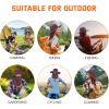 imageSukeen Fishing Hat for Men Women Wide Brim Outdoor UPF 50 Sun Protection with Detachable Neck Flap and Face MaskBrownish Red