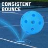 imageSukeen Indoor Pickleball Balls with Bag  26 Holes Pickle Ball Indoor Pickleballs  High Bounce Pickleball Balls Indoor  Pickle Balls for Beginner Intermediate Player 12 Pack  Blue