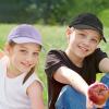 imageSukeen Kids Sun Hats for Girls Boys Quick Drying Baseball Cap Lightweight Sun Protection Hat for Outdoor ActivityBlack