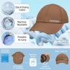 imageSukeen Kids Sun Hats for Girls Boys Quick Drying Baseball Cap Lightweight Sun Protection Hat for Outdoor ActivityCoffee Brown