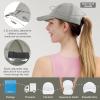 imageSukeen Kids Sun Hats for Girls Boys Quick Drying Baseball Cap Lightweight Sun Protection Hat for Outdoor ActivityGray