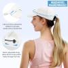 imageSukeen Lightweight Kids Baseball Caps for Boy Girls UPF50 Kids Sun Hat QuickDry Youth Performance Hat for Outdoor ActivityWhite