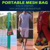 imageSukeen Outdoor Pickleball Balls 40 Holes High Bounce True Flight Pickleball Ball High Visibility Outdoor Pickleballs High Elasticity Pickle Balls with Mesh Bagc Rose Red5Neon Green5Blue5Yellow5