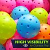 imageSukeen Outdoor Pickleball Balls 40 Holes High Bounce True Flight Pickleball Ball High Visibility Outdoor Pickleballs High Elasticity Pickle Balls with Mesh Bagc Rose Red5Neon Green5Blue5Yellow5