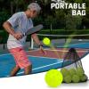 imageSukeen Pickleball Balls Outdoor Crack Resistant Pickleballs  OnePiece Seamless 40 Holes Pickleball High Visibility Neon Pickleballs Pickle Balls 6 Pack
