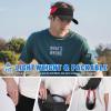 imageSukeen Sports Sun Visor Men Women Lightweight Portable Cooling Stretchy Visor Hat for Running Golf Daily WearBlackRed