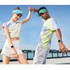 imageSukeen Sports Sun Visor Men Women Lightweight Portable Cooling Stretchy Visor Hat for Running Golf Daily WearLake BlueBlue