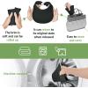imageSukeen Sports Sun Visor for Men Women Lightweight Empty Top Visor Hat Adjustable Packable Sun Hat for Golf Daily Wear Black