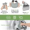 imageSukeen Sports Sun Visor for Men Women Lightweight Empty Top Visor Hat Adjustable Packable Sun Hat for Golf Daily Wear Grey