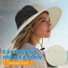 imageSukeen Sun Hats for Women Wide Brim Hats for Mens Fishing Hat Bucket Hat Summer Packable Beach Hat UV Protection 50 HatWhite