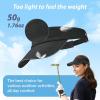 imageSukeen Womens Adjustable Fit Runners Lightweight Comfort Performance Visor Sports Sun Visor One Size Fits MostBlack