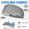 imageSukeen Workout Headbands for Men Sweat Bands Sweatbands Headbands for Women Cooling Towels 4 Pack