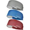 imageSukeen Workout Headbands for Women Moisture Wicking Sweat Band Headbands Non Slip Elastic Sweatbands Sports Headband for Yoga Running Gym FitnessDark GrayBlueRed