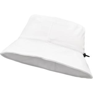 imageSukeen Bucket Hat for Women Men Summer Beach Sun Hat Reversible Packable Adjustable UPF50 Cooling Hat for Hiking FishingWhite