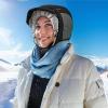 imageSukeen Lightweight Trapper Hats for Women Men Waterproof Bomber Hats Windproof Winter Warm Hat with Ear Flaps and MaskBlack
