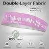imageSukeen Headbands for Men Sweatbands Running Headbands Moisture Wicking Mens Headband Reflective Sports Headband Non Slip Cooling Headband for Gym Fitness Exercisea Purple