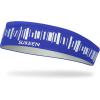 imageSukeen Headbands for Men Sweatbands Running Headbands Moisture Wicking Mens Headband Reflective Sports Headband Non Slip Cooling Headband for Gym Fitness Exercisea Blue