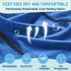 imageSukeen Kids Summer Balaclava for Boys Girls UV Sun Protection Face Cover Cooling Face Mask Breathable Neck Gaiter for OutdoorBlue