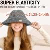 imageSukeen Knit Beanie Hat for Women Thick Fleece Lined Winter Hat Warm Skull Cap Fashionable Knit Hat for OutdoorGrey