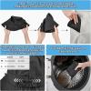 imageSukeen Lightweight Bucket Hat for Women QuickDry Hiking Hat Packable Foldable UV Sun Hat for Outdoor ActivitiesBlack