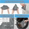 imageSukeen Lightweight Bucket Hat for Women QuickDry Hiking Hat Packable Foldable UV Sun Hat for Outdoor ActivitiesGray