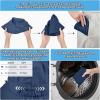 imageSukeen Lightweight Bucket Hat for Women QuickDry Hiking Hat Packable Foldable UV Sun Hat for Outdoor ActivitiesNavy Blue