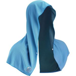 imageSukeen Cooling Hoodie Towel for Men Cooling Towels for Neck and Face Cools When Wet Cooling Neck Wraps Sport Workout Camping Cycling Cool Towel for Hot WeatherBlue
