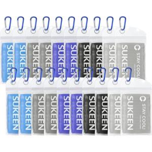 imageSukeen Cooling Towel 40quotx12quot Bulk Ice TowelSoft Breathable Chilly TowelMicrofiber Towel for YogaSportRunningGymWorkoutCampingFitnessWorkout ampamp More ActivitiesBlue4Dark Blue4Grey4Black4Dark Grey4