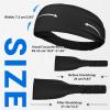 imageSukeen Cooling Headbands for Women 4 Pack Instant Cooling Moisture Wicking