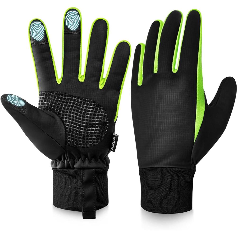 imageSukeen Winter Warm Gloves Touchscreen Gloves For Late Autumn and Early Winter Outdoor RecreationGreen